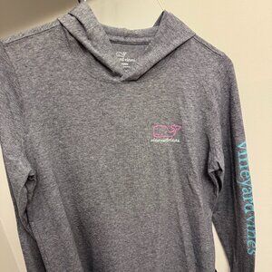 Vineyard Vines Womens Long Sleeve Hooded Shirt